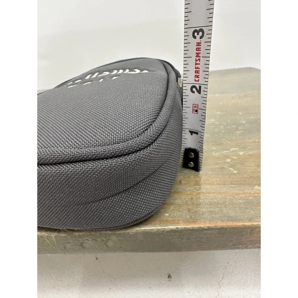 Callaway Golf Range Finder Case Soft Pouch Gray Orange Zippered Logo Excellent